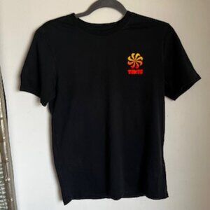 🧡 3/15 The Nike Tee Athletic Cut "Tokyo" Cotton Black T-Shirt Men's S